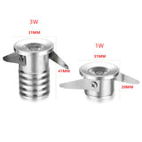 Super small pollex LED Downlight Ressessed in LED Spot light 1W 3W 220V For indoor Store counter Home kitchen Lighting