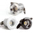Mini Spot 1W LED Recessed Downlight White/Black/Grey Cabinet Light Recessed Ceiling Spot Light Embedded Down Light