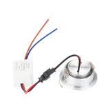 Mini LED Recessed COB Ceiling Light Downlight Bulb 3W 85V-265V High Power 5Pcs 2.04inch Lamps Indoor Lighting Office Shop Decor