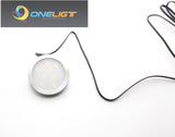 LED Under Cabinet Lights 12V 2.5W Round Counter Puck Cupboard Wardrobe Kitchen Lamp Shelf Showcase Closet Lighting Downlights