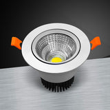Dimmable AC85-265V LED Downlights Epistar Chip COB Recessed Ceiling Lamps Spot Lights For Home Illumination 10W