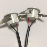 LED Mini Cabinet Downlight 3w Diameter 31mm Ca 230v White Frame Recessed Ceiling No Flicker Spot