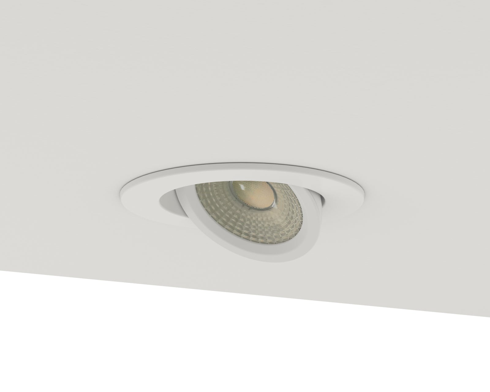 Work with Google Alexa Tuya Siri Smart Control RGBW Recessed LED Dimmable Downlight 9W Angle Adjustable Spot Light Ceiling Lamp