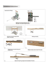 Work with Google Alexa Tuya Siri Smart Control RGBW Recessed LED Dimmable Downlight 9W Angle Adjustable Spot Light Ceiling Lamp