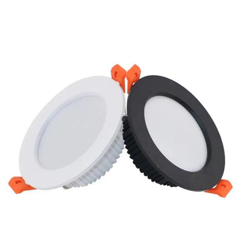 Led Plafondlamp Spotlight 3W 5W 7W 9W 12W 15W 18W Dikke Aluminium Ingebed Led Downlight 220V Woonkamer Slaapkamer Verlichting
