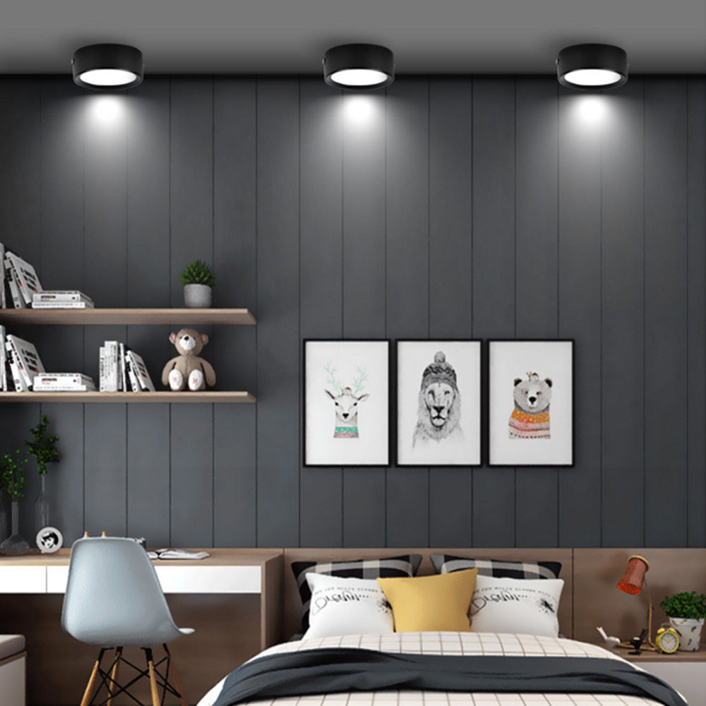 Surface Mounted Led Downlights Leds Spot Lights 5W 10W 15W 25W Natural/Warm White Lighting Fixture for Home Kitchen AC110-265V