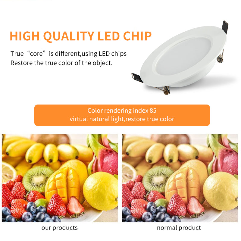 RGB W/WW Downlight Led 10W/20W Ceiling Decorative Downlight Living Room Background Wall Downlight RGB Remote Control Downlight