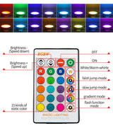 RGB W/WW Downlight Led 10W/20W Ceiling Decorative Downlight Living Room Background Wall Downlight RGB Remote Control Downlight