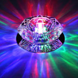 LED Downlights crystal lamp Downlight SMD Ceiling Spot Light With 3W/5W LED Driver AC110V 220V indoor Decoration