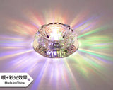 LED Downlights crystal lamp Downlight SMD Ceiling Spot Light With 3W/5W LED Driver AC110V 220V indoor Decoration