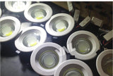 Super bright 7W/10W/15W Dimmable Led downlight 85-265V Recessed LED Ceiling light down light Lamp warm cold white