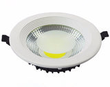 Super bright 7W/10W/15W Dimmable Led downlight 85-265V Recessed LED Ceiling light down light Lamp warm cold white