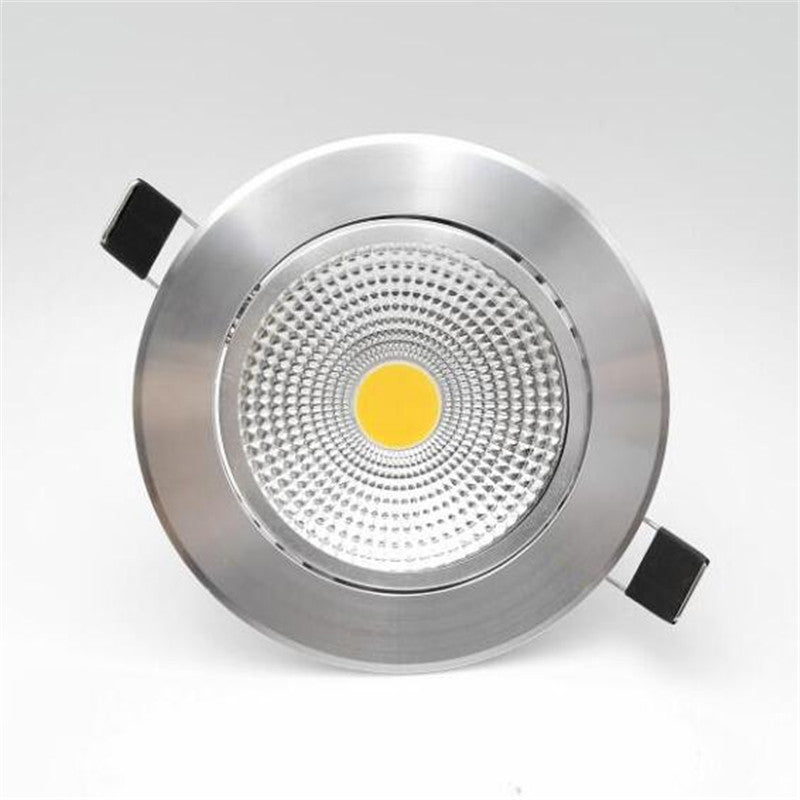 Dimmable 9W 15W 20W COB LED Downlights Tiltable Fixture Recessed Ceiling Downlights Lamp Spotlight AC110V/AC220V