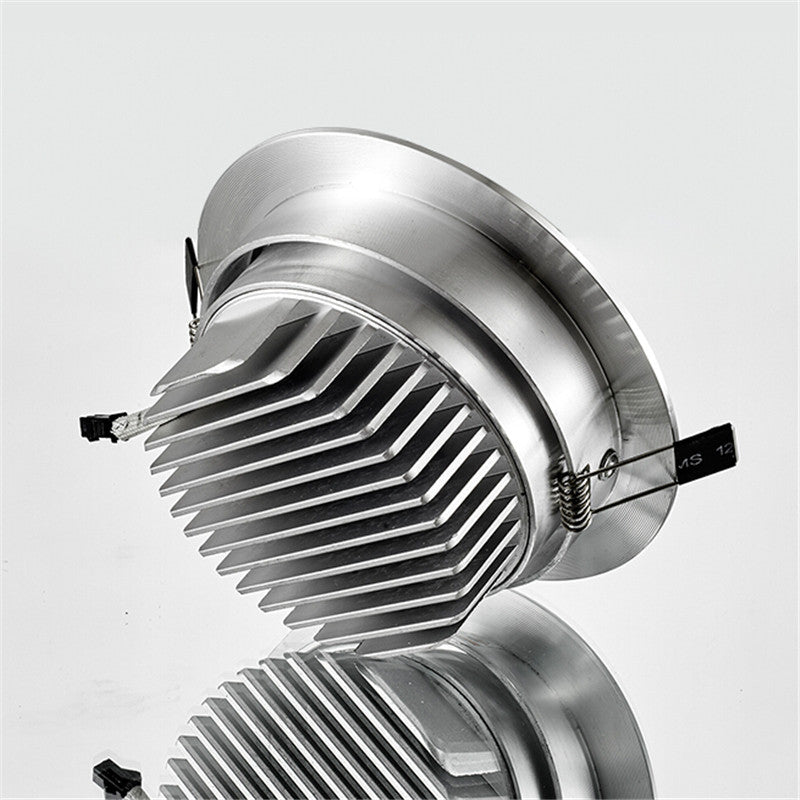 Dimmable 9W 15W 20W COB LED Downlights Tiltable Fixture Recessed Ceiling Downlights Lamp Spotlight AC110V/AC220V