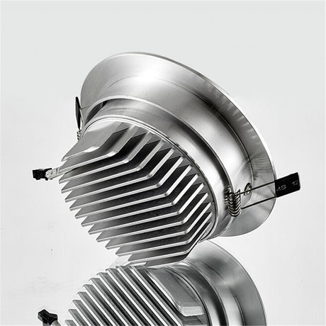 Dimmable 9W 15W 20W COB LED Downlights Tiltable Fixture Recessed Ceiling Downlights Lamp Spotlight AC110V/AC220V