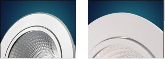 Dimmable 9W 15W 20W COB LED Downlights Tiltable Fixture Recessed Ceiling Downlights Lamp Spotlight AC110V/AC220V