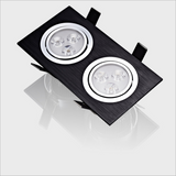 Dimmable 9W 15W 30W 42W COB LED Ceiling Lamp Spot Lights Square LED Recessed Downlights AC85~265V Room Lamps