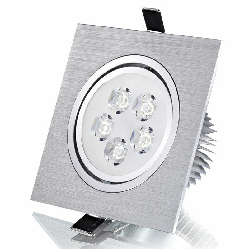 Dimmable 9W 15W 30W 42W COB LED Ceiling Lamp Spot Lights Square LED Recessed Downlights AC85~265V Room Lamps