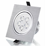 Dimmable 9W 15W 30W 42W COB LED Ceiling Lamp Spot Lights Square LED Recessed Downlights AC85~265V Room Lamps