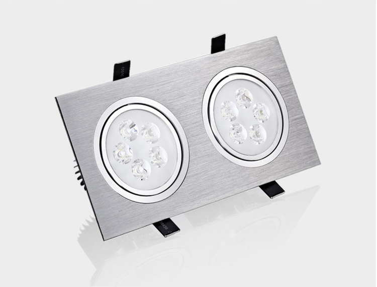 Dimmable 9W 15W 30W 42W COB LED Ceiling Lamp Spot Lights Square LED Recessed Downlights AC85~265V Room Lamps