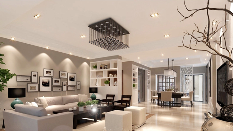 Dimmable 9W 15W 30W 42W COB LED Ceiling Lamp Spot Lights Square LED Recessed Downlights AC85~265V Room Lamps