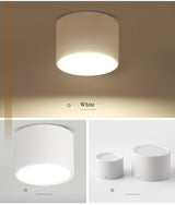 Led Surface Mounted Ceiling Downlight Dimmable Led Ceiling Light 5W 12W 15W Dimmable Spot Led Indoor Lighting For Living Room