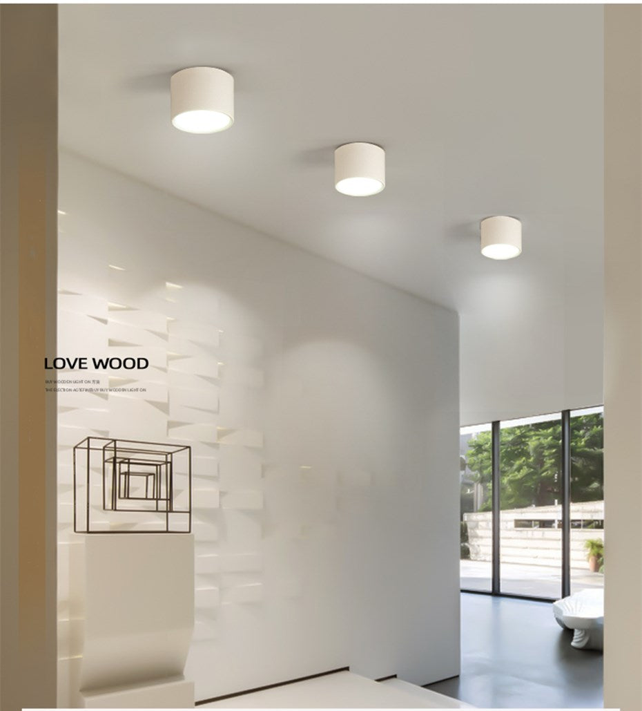 Led Surface Mounted Ceiling Downlight Dimmable Led Ceiling Light 5W 12W 15W Dimmable Spot Led Indoor Lighting For Living Room