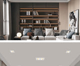 QIUBOSS Dimmable LED Embedded Downlights Bedroom 220V Led Spotlights COB Ceiling Lamps 7W 15W Recessed Light for Indoor Lighting