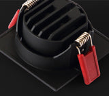 QIUBOSS Dimmable LED Embedded Downlights Bedroom 220V Led Spotlights COB Ceiling Lamps 7W 15W Recessed Light for Indoor Lighting