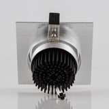 Square Recessed LED COB Downlight LED Spot light decoration Rotatable 5w 10w 20w Ceiling Lamp