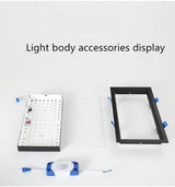 Dimmable LED Panel Recessed Led Downlight  12W 18W 24W 32W Square Spot Light Led Ceiling Lamp AC85-240V