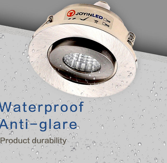 Recessed Waterproof Downlights IP65 COB Adjustable Mini Spot light for LED Chip Dimmable Bathroom Outdoor Home Lighting