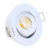 Recessed Waterproof Downlights IP65 COB Adjustable Mini Spot light for LED Chip Dimmable Bathroom Outdoor Home Lighting