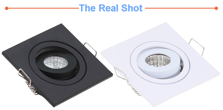 Recessed Waterproof Downlights IP65 COB Adjustable Mini Spot light for LED Chip Dimmable Bathroom Outdoor Home Lighting