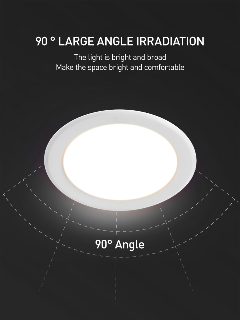 LED Downlight Recessed Round Aluminum LED Ceiling Lamp High Brightness 7W 10W 15W 20W 30W 36W Spotlight Warm Cold White 220-240V