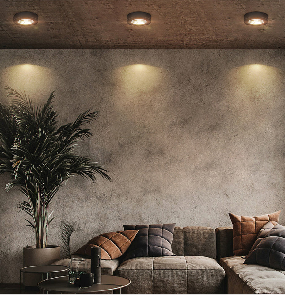 Surface Mounted Led Downlight 220V Led Spot Lights 10W 7W 5W Round Downlights Down Lights Lighting Fixture for Home illumination