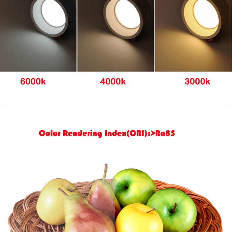 Dimmable Led Downlight Light Ceiling Spot Light 5W 7W 9W 12W 15W 18W  85-265V Recessed Lights Indoor Lighting