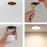 Dimmable Led Downlight Light Ceiling Spot Light 5W 7W 9W 12W 15W 18W  85-265V Recessed Lights Indoor Lighting