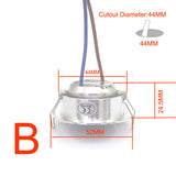  High Quality 3W LED Downlight Mini LED Spotlight LED Ceiling Lamps Corridor Ceiling Spot Bulb Lamps