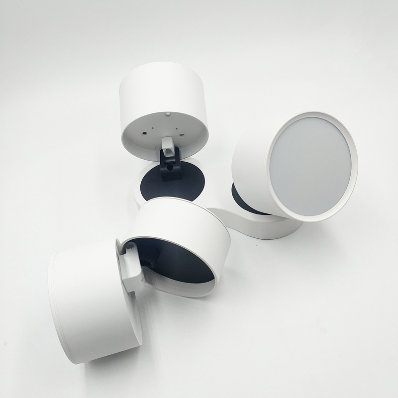 New 7W 10W 15W Dimmable Folding Rotating LED Downlights 20W 30W COB LED Ceiling Spot Lights AC85~265V LED Ceiling Lamps Indoor