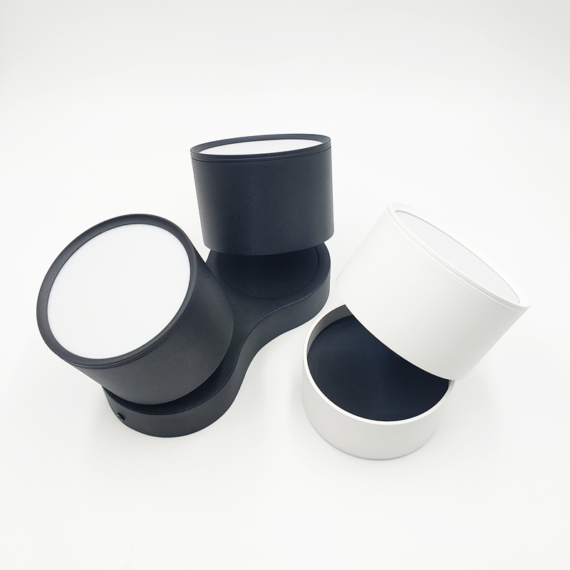 New 7W 10W 15W Dimmable Folding Rotating LED Downlights 20W 30W COB LED Ceiling Spot Lights AC85~265V LED Ceiling Lamps Indoor