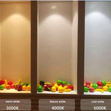 Anti-Corrosion Dimmable LED Downlight 3W 5W Anti-Glare Ceiling Lamp Recessed Spot Lighting Bedroom Kitchen COB