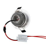 Dimmable 3W Recessed LED Ceiling Downlight Spotlight Lighting 110v 220v Lamps Bulb White Free Driver Colorful Red Yellow Purple