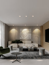 BRGT LED Spot Lights Recessed Downlight Aluminum Ceiling 5W 7W 12W 20W Cut Size 75mm Focus Lamp 110V 220V For Kitchen Home Indoor Lighting