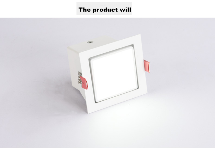 LED Ceiling Downlight Angle Adjust 60 degree Recessed Led Downlight 7W 14W Ceiling Spot Light Fixture 3000K--6000K 220V