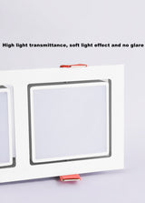 LED Ceiling Downlight Angle Adjust 60 degree Recessed Led Downlight 7W 14W Ceiling Spot Light Fixture 3000K--6000K 220V