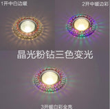 LED Recessed Downlights Ceiling Spot Lamps 3W led Down Iights 110V 220V Driver Included replacement for halogen