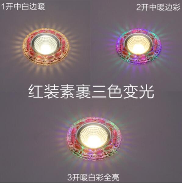 LED Recessed Downlights Ceiling Spot Lamps 3W led Down Iights 110V 220V Driver Included replacement for halogen