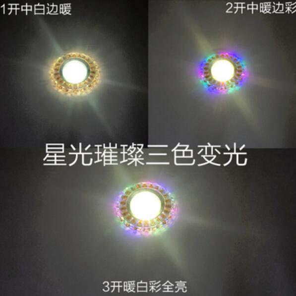 LED Recessed Downlights Ceiling Spot Lamps 3W led Down Iights 110V 220V Driver Included replacement for halogen