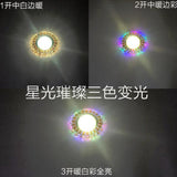 LED Recessed Downlights Ceiling Spot Lamps 3W led Down Iights 110V 220V Driver Included replacement for halogen